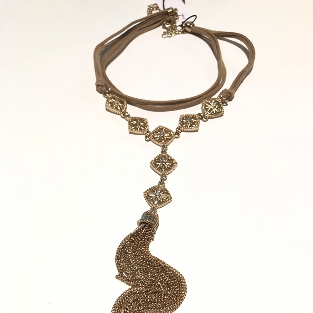 Opaque Gold Necklace